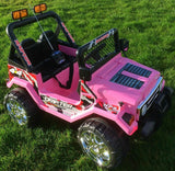 12V Drifter 2 Seater Ride on Electric Battery Powered 4x4 Car Truck Jeep