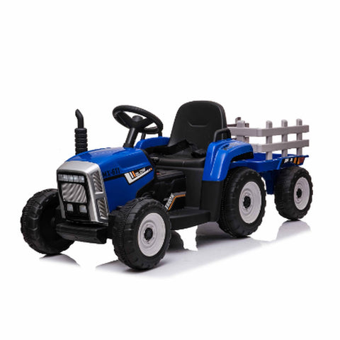 12V MX - 12V Electric Tractor & Trailer Electric Kids Children