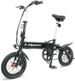 Z1S TAKE ANYWHERE COMPACT FOLDING ELECTRIC BIKE - MATT BLACK 10AH - 25 KMPH