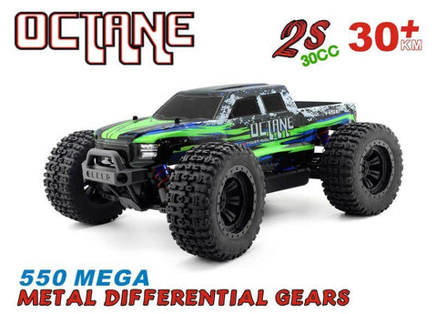 1/10 HSP OCTANE ELECTRIC RC MONSTER TRUCK CAR UPGRADED 3500 MAH LIPO BATTERY