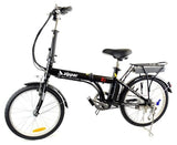 Electric Bike Compact Folding Zipper Z2 Electric Bike e-bike 20" Tyres