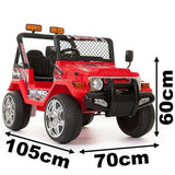 12V Drifter 2 Seater Ride on Electric Battery Powered 4x4 Car Truck Jeep