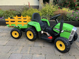 12V MX - 12V Electric Tractor & Trailer Electric Kids Children