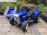 12V MX - 12V Electric Tractor & Trailer Electric Kids Children