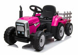 12V MX - 12V Electric Tractor & Trailer Electric Kids Children