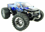 Bug Crusher Electric RC Monster Truck -Blue Ice - FREE SPARE BATTERY