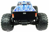 Bug Crusher Electric RC Monster Truck -Blue Ice - FREE SPARE BATTERY