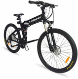 Electric Mountain Bike 21 Speed Ultimate Zipper Z4 e-bike - 26" Tyres Black