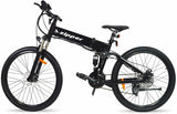 Electric Mountain Bike 21 Speed Ultimate Zipper Z4 e-bike - 26" Tyres Black