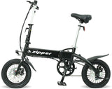 Z1S TAKE ANYWHERE COMPACT FOLDING ELECTRIC BIKE - MATT BLACK 10AH - 25 KMPH