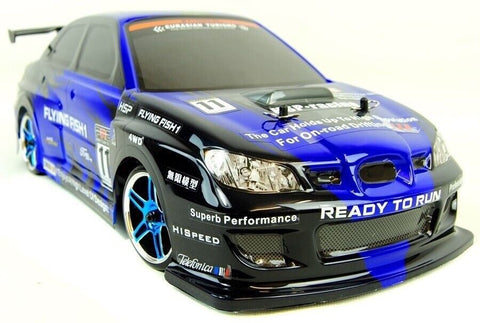 Subaru WRX Style Drift RC Car - PRO Brushless Version