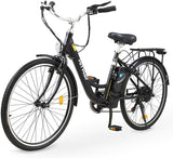 Hitway 26 Inch City E-Bike Electric 250W Motor 10.4Ah Removable Lithium Battery