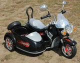 12V Harley Style with Side Car Ride On Motorbike Electric Battery Powered Bike
