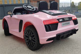 12V Licensed Audi R8 Spyder Battery Kids Electric Ride On Car Pink