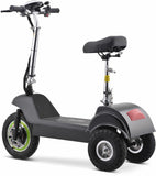 FOLDING 3 WHEEL ELECTRIC MOBILITY SCOOTER WITH SEAT 350W