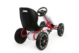 Licensed Abarth Ride On Pedal Go Kart for Kids/Children - White