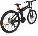 Electric Mountain Bike 21 Speed Ultimate Zipper Z4 e-bike - 26" Tyres Black
