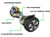 G2 PRO- 8.5″ All Terrain Hummer Monster Hoverboard Balance Board Kids Children
