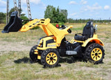 12V Tractor with Loader KINGDOM Kids Electric Ride On Battery